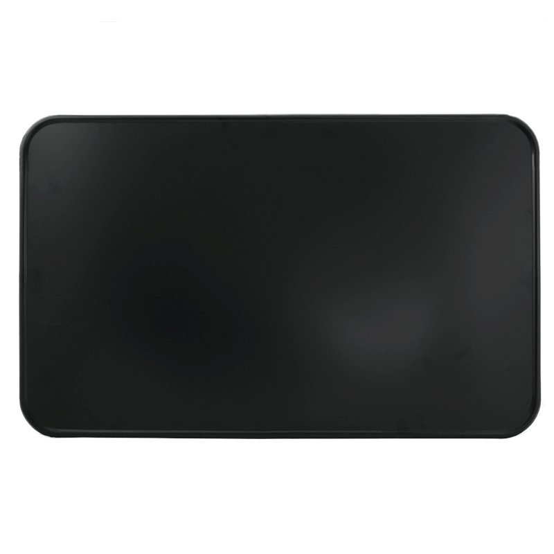 Plech pod kachle 60x49cm black