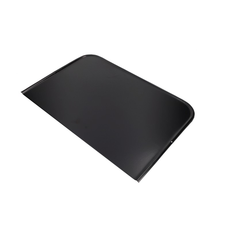 Plech pod kachle 60x39cm black