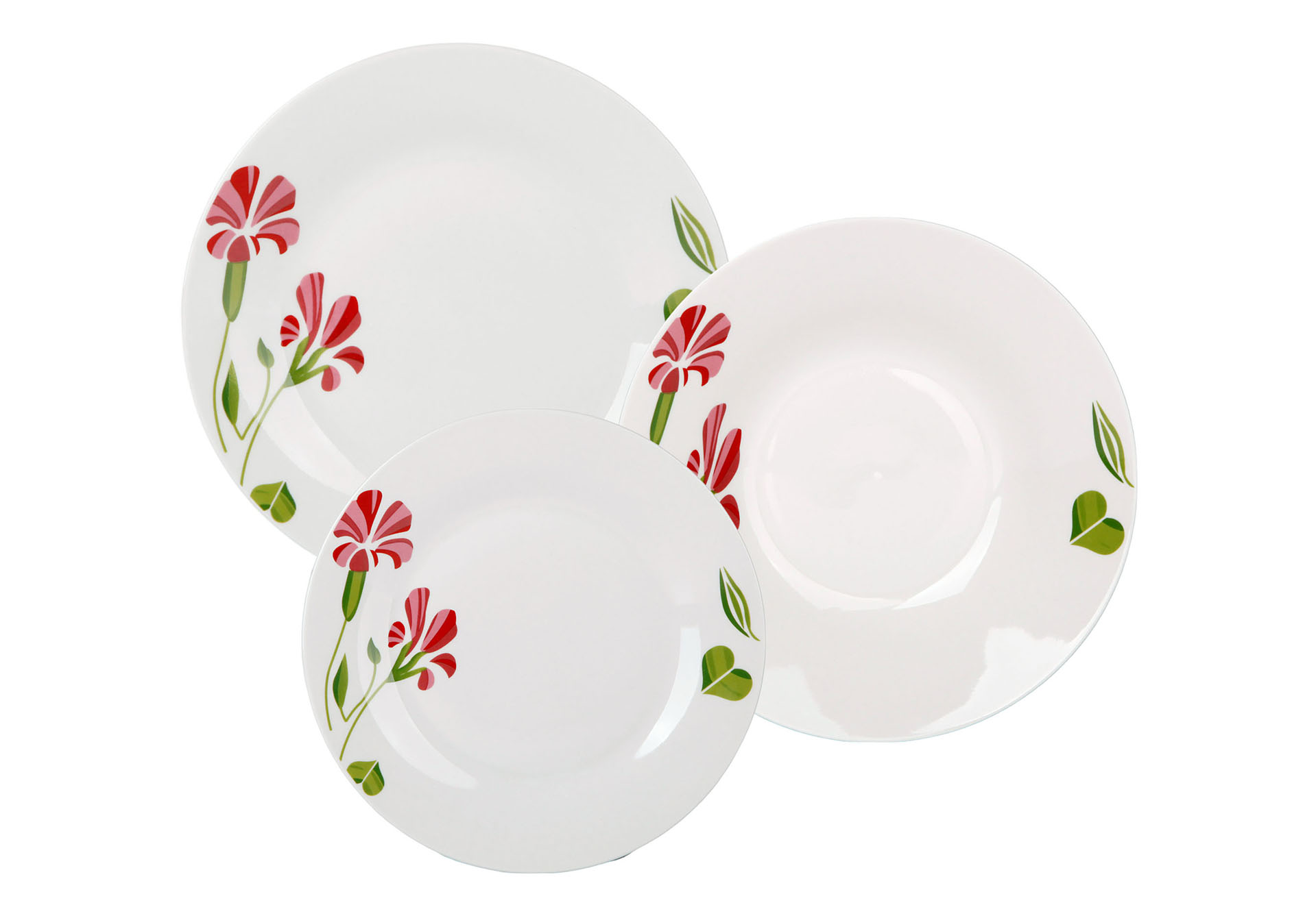 PROPER Tanierová sada porcelánová 18d n75